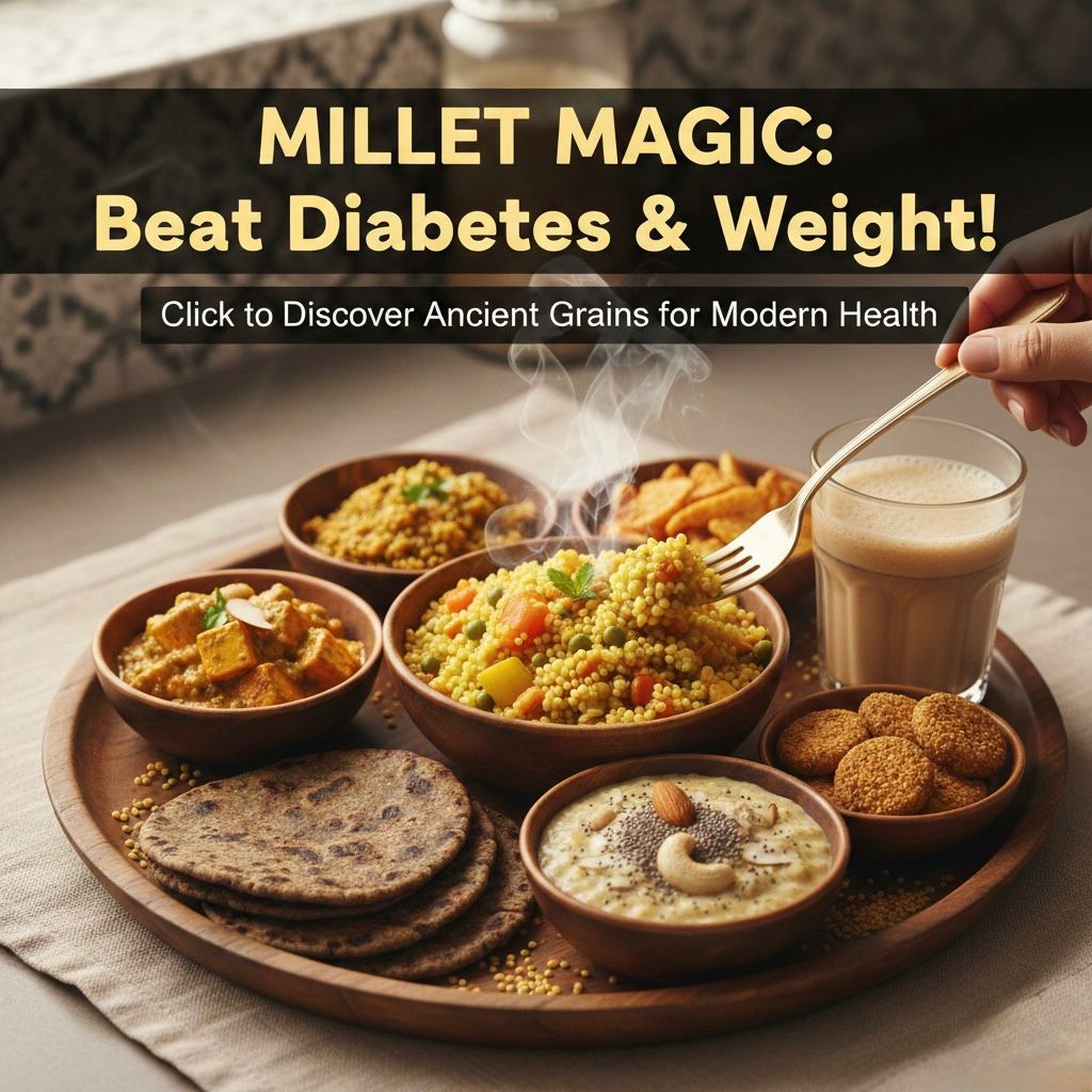 Battling Diabetes & Weight Gain with High-Fibre Millet Meals