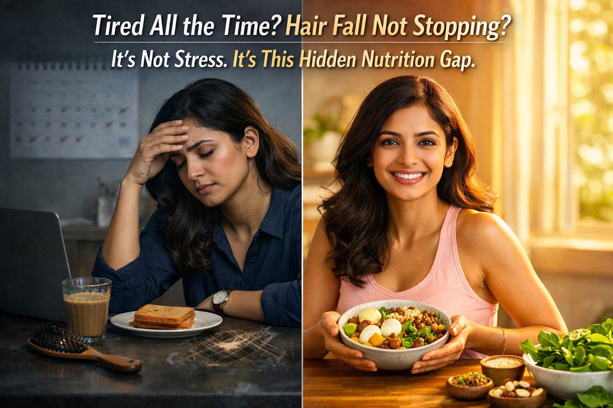 Why Indian Women Struggle With Fatigue, Hair Fall & Hormone Imbalance — And How Nutrition Fixes It
