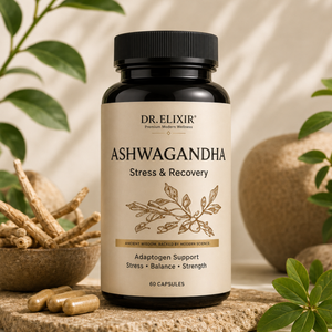 Ashwagandha KSM-66 Root Extract | Stress/Recovery/Sleep Support