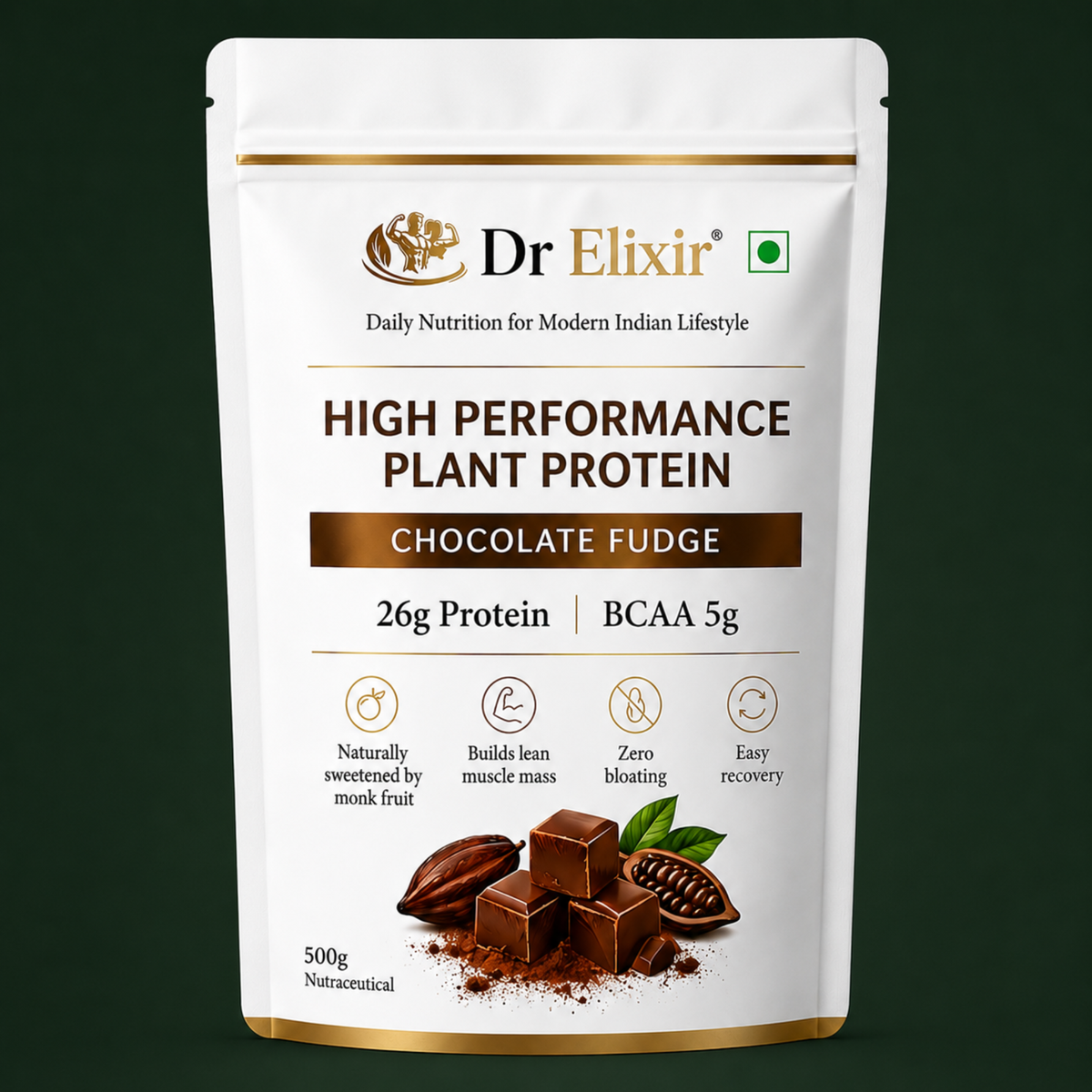 High Performance Plant Protein – Chocolate Fudge