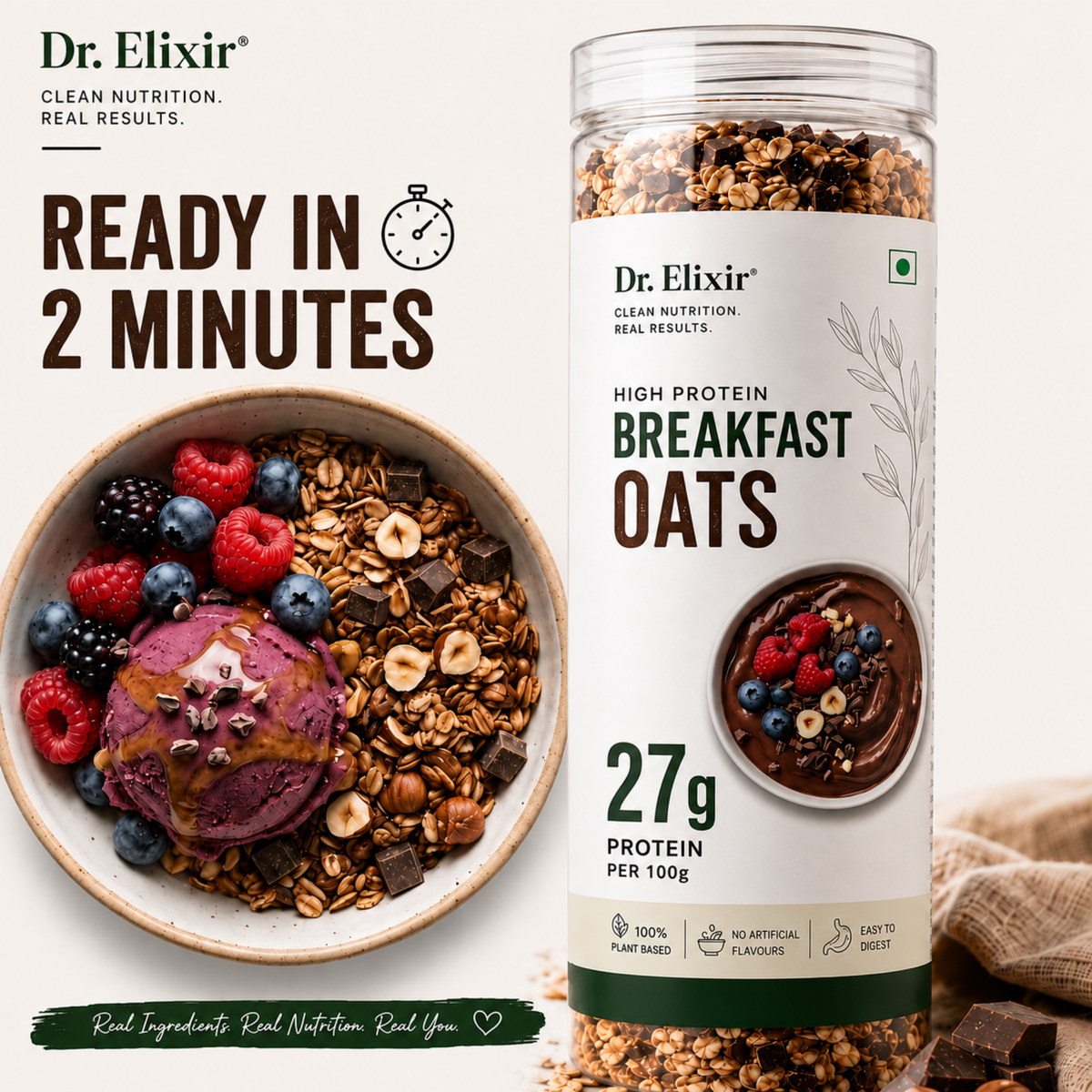 High Protein Breakfast Oats