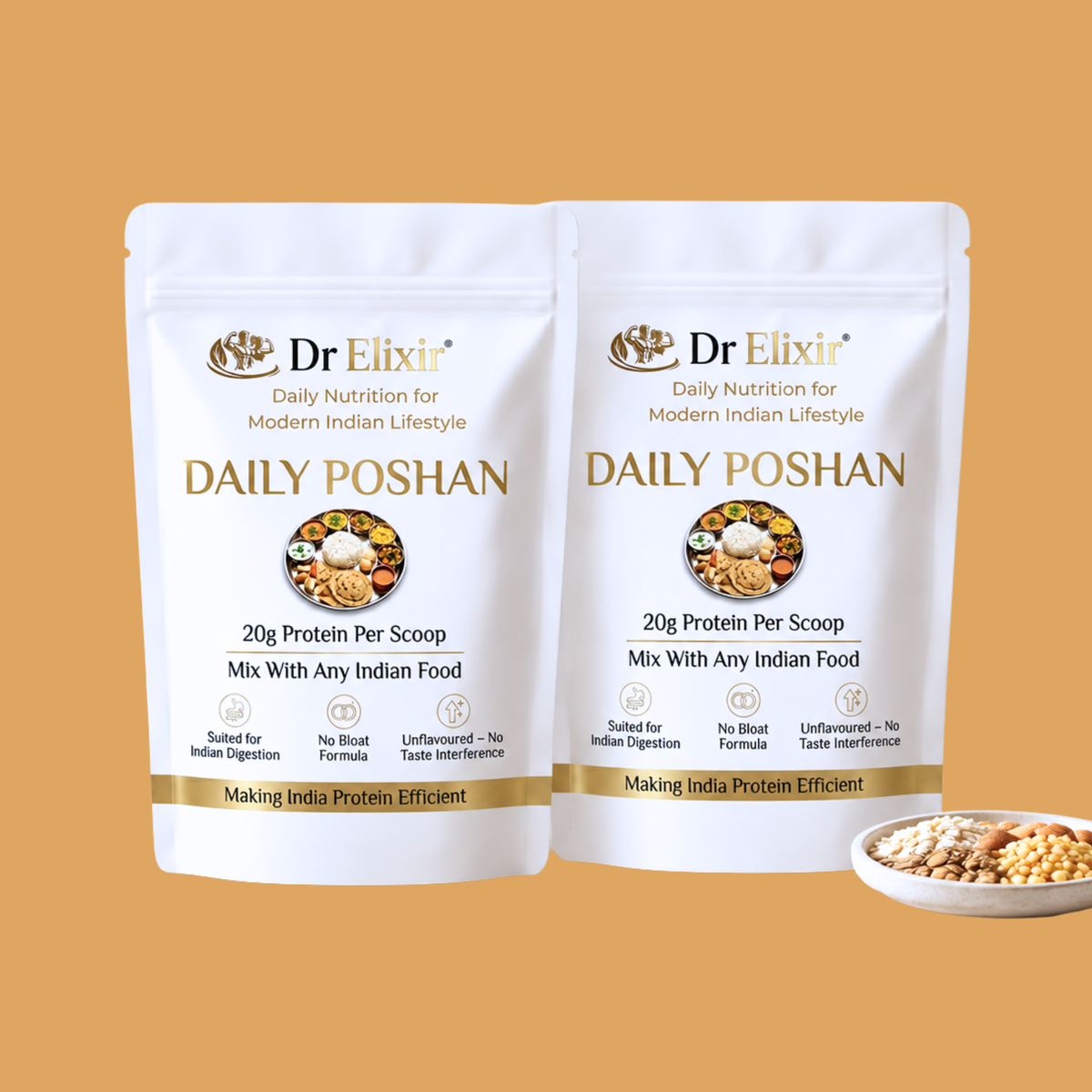 Daily Poshan – Unflavoured Protein