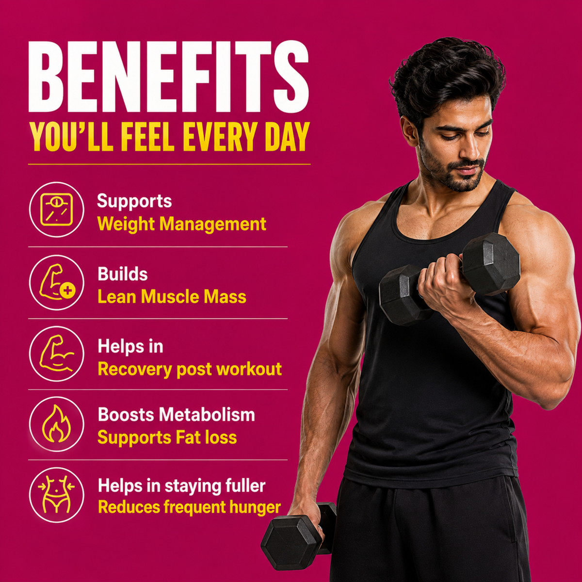 High Performance Plant Protein – Juicy Strawberry