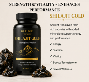 Shilajit Gold – Peak Performance, Strength & Recovery