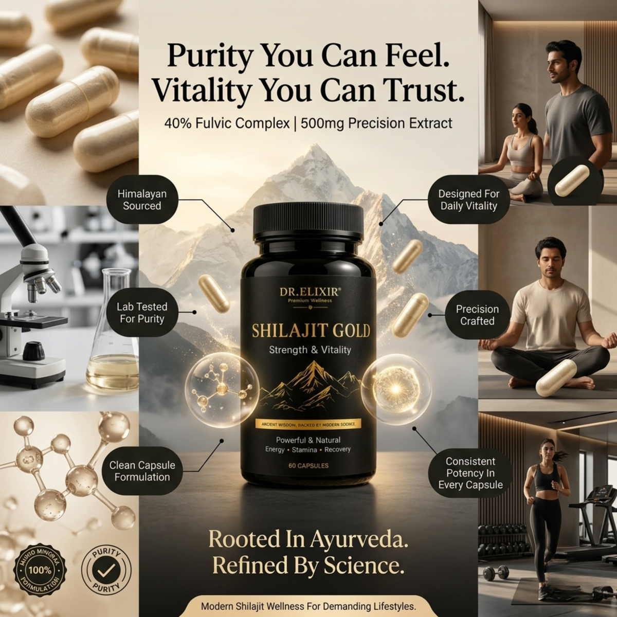Shilajit Gold – Peak Performance, Strength & Recovery