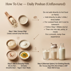 Daily Poshan – Unflavoured Protein
