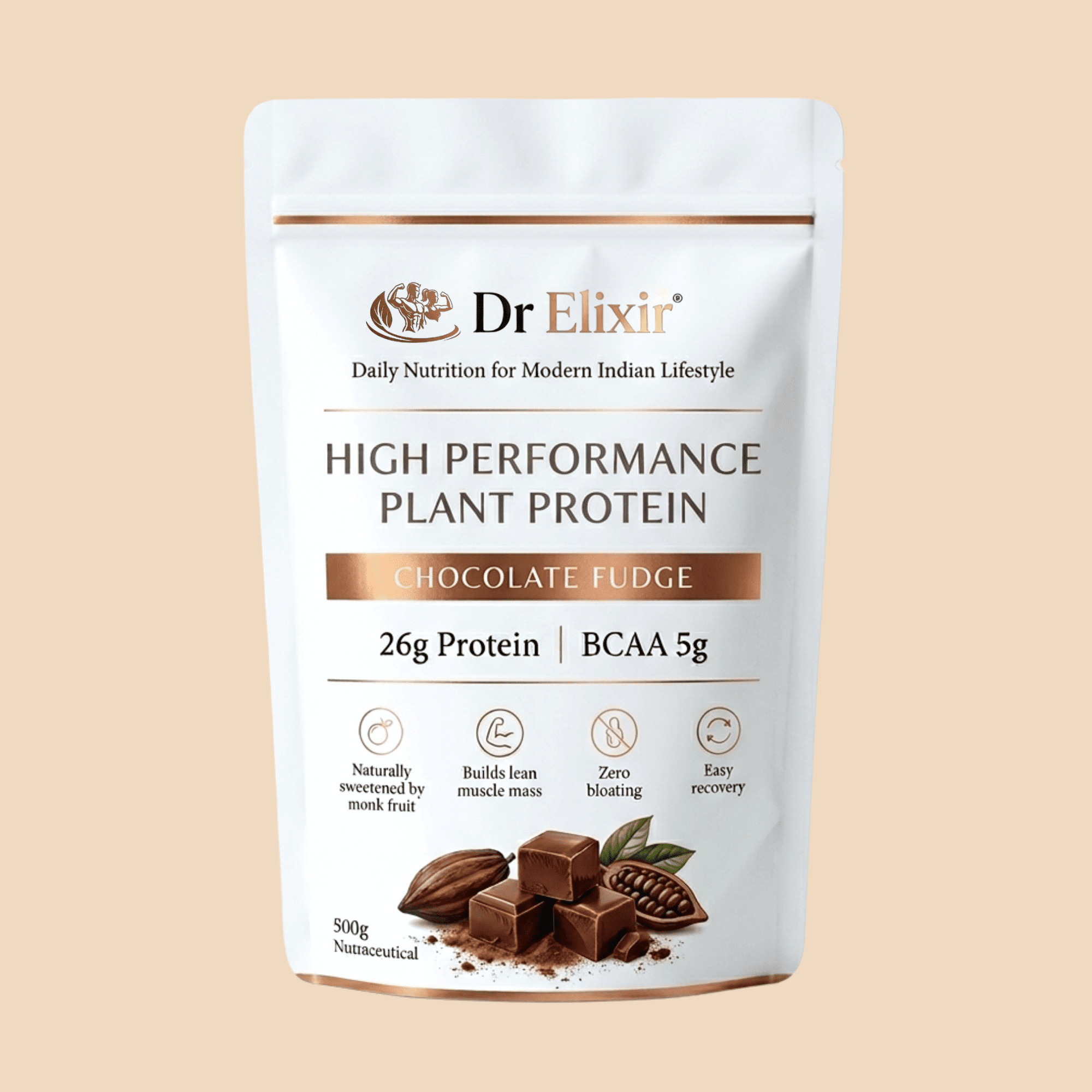 High Performance Plant Protein – Chocolate Fudge