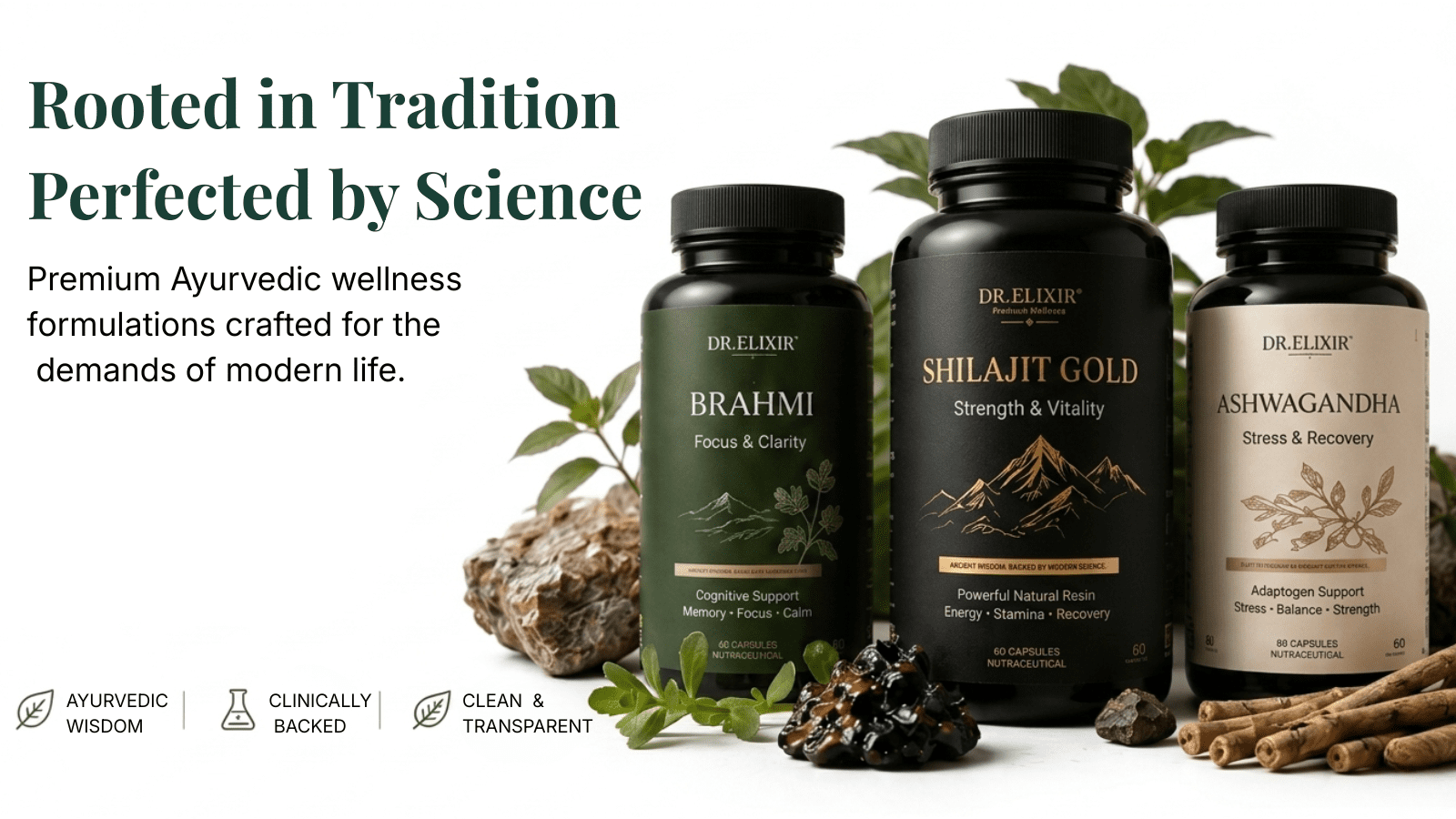 Rooted in Tradition. Perfected by Science.