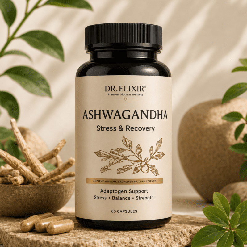 Ashwagandha KSM-66 Root Extract | Stress/Recovery/Sleep Support